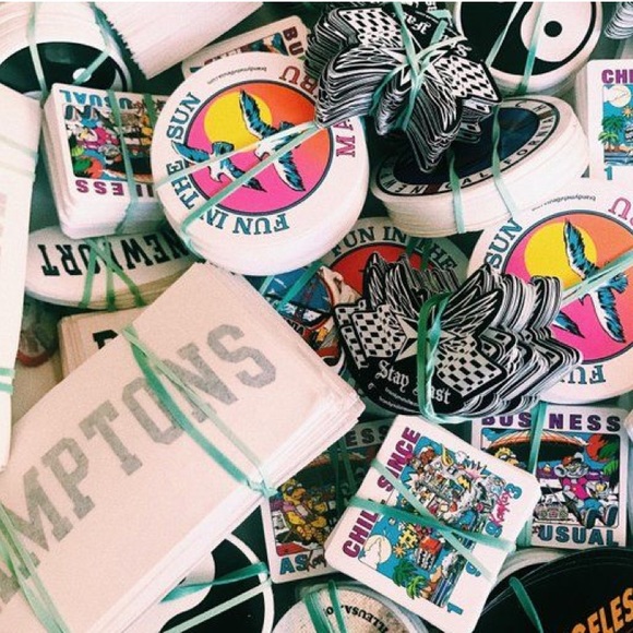 60 Brandy Melville Stickers!🌹 - Picture 2 of 8